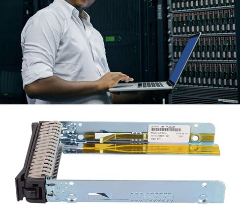 Hot Swap 2.5in Hard Drive Tray Carrier Metal ABS HDD Compatible with SR650 SR550 SR570 HR650S Server Storage in Kuwait