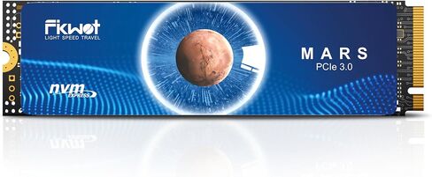Fikwot FX550 NVMe SSD 512GB M.2 SSD PCIe 3.0×4, Read Up to 3,200 MB/s, M2 2280 Internal Soild State Drive, Compatible with Desktop, Laptop and Mini PC, QLC NAND Flash in Kuwait