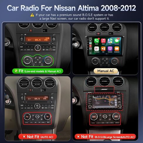 Naifay Fast Boot Linux Car Radio for Nissan Altima 2008 2009 2010 2011 2012 in Kuwait