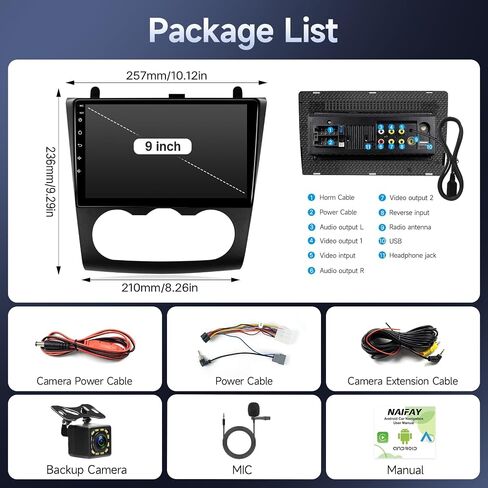 Naifay Fast Boot Linux Car Radio for Nissan Altima 2008 2009 2010 2011 2012 in Kuwait