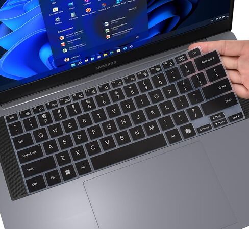 Keyboard Cover Skin for 2026 Samsung Galaxy Book 6 NP944XJG NP744BJG 14", Galaxy Book6 Pro/Ultra 14 & 16 inch NP944XJG NP964XJG NP964UJG Laptop Keyboard Protector(Not Fit GalaxyBook 5/4/3), Black in Kuwait