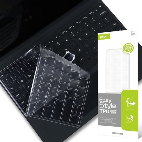 Ultra Thin Transparency Keyboard Cover Protector Skin for 13-Inch 2024+ Microsoft Surface Pro 11, 2021~2024+ Surface Pro 8/9/10 13", 2021 Version Microsoft Surface Pro X 13“,US Keyboard in Kuwait