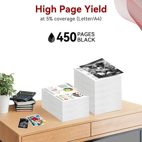 275 275XL Ink Cartridges for Canon Printers PG-275 Black Ink Cartridge Compatible with Canon PIXMA TR4720 TS3722 TS3700 TR4700 TS3522 TS3500 TR4722 TS3720 Printer, 2 Pack in Kuwait