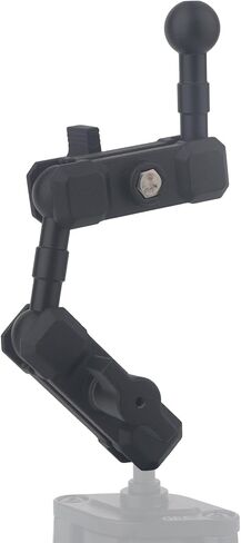 17mm Ball Mount Extension Adapter, 360° Rotation Extension Rod for Jeep Car Air Vent Dashboard 17mm Phone Holder, Compatible with Garmin GPS Mount, Aluminum (2PCS) in Kuwait