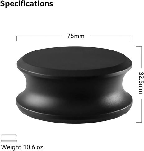 ANGELS HORN 303g Vinyl Record Weight Stabilizer for LP Turntables in Kuwait