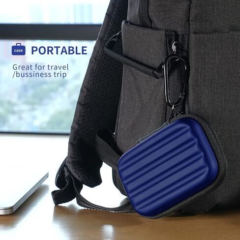 YINKE Case Compatible with Samsung T7 Shield/ T9 / T7 Touch Portable SSD USB 3.2 1TB, 2TB, 500GB, Hard EVA Portable Travel Storage Protective Cover (Blue) in Kuwait