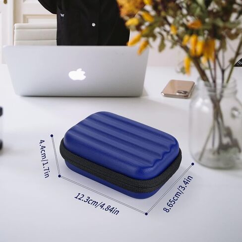 YINKE Case Compatible with Samsung T7 Shield/ T9 / T7 Touch Portable SSD USB 3.2 1TB, 2TB, 500GB, Hard EVA Portable Travel Storage Protective Cover (Blue) in Kuwait