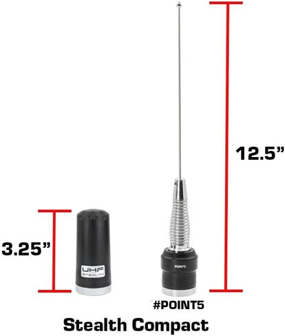 Rugged Radios Stealth UHF No Ground Plane NMO Mobile Antenna in Saudi Arabia