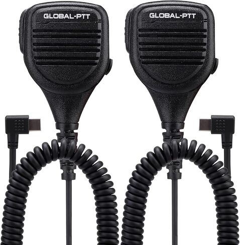 2PC Walkie Talkie Handheld Remote Speaker Microphone (K1 (3.5mm + 2.5mm)) in Saudi Arabia