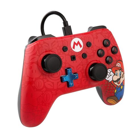 PowerA Wired Controller for Nintendo Switch - Mario, Gamepad, Game controller, Wired controller, Officially licensed in Kuwait