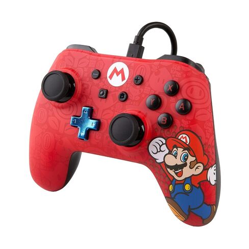 PowerA Wired Controller for Nintendo Switch - Mario, Gamepad, Game controller, Wired controller, Officially licensed in Kuwait