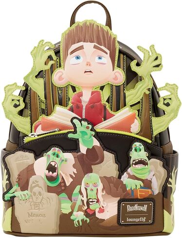 Loungefly ParaNorman: Zombies - Glow-in-the-Dark - Mini Backpack - Exclusive in-House Artwork - Collectible Bags in Kuwait