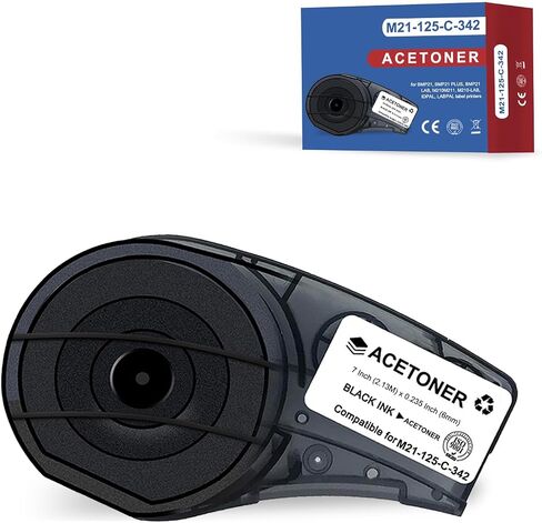 Compatible for M21-125-C-342 Heat Shrink Tubing Label Tape in Saudi Arabia