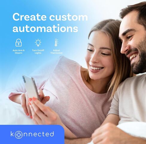 12-Zone Wired Smart Alarm Panel - Konnected Alarm Panel Pro (Board Only) - Make Wired Alarm System Smart - SmartThings, Alexa - No Batteries - No Monthly Subscription - Wi-Fi - Ethernet - PoE in Kuwait