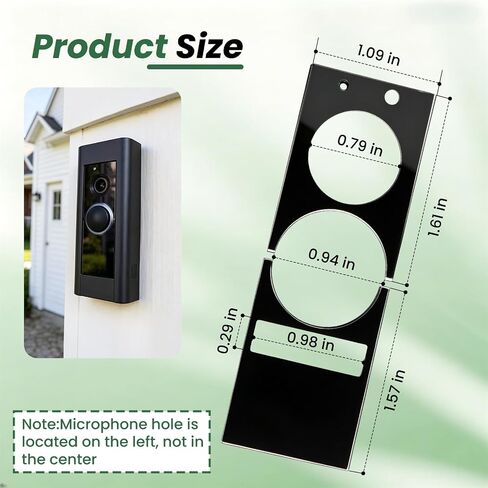 Replacement Screen Protector for Ring Doorbell Pro Older Version in Saudi Arabia