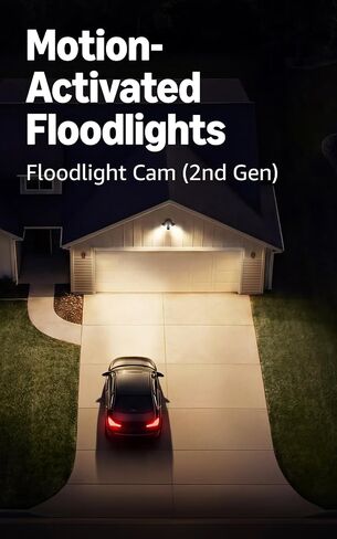 Ring Battery Doorbell (newest model), Matte Mocha with Floodlight Cam, Wired (newest model), Black in Saudi Arabia