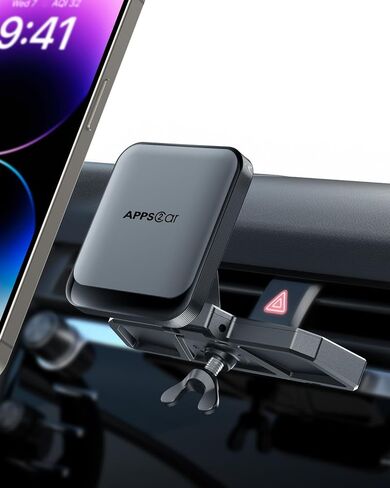 APPS2Car for Magsafe CD Player Phone Mount, 17 N54 Magnetic CD Phone Holder in Kuwait