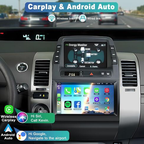 8Core Car Radio for Toyota Prius 2003-2009 Wireless Carplay Android in Kuwait