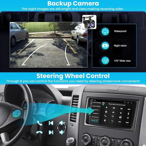 Android 13 Car Stereo Radio fit for Mercedes Benz Sprinter 2006-2017 in Kuwait