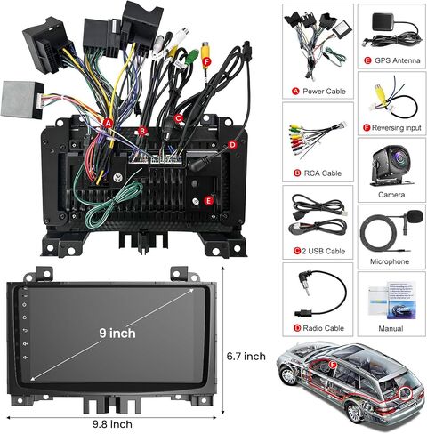 Android 13 Car Stereo Radio fit for Mercedes Benz Sprinter 2006-2017 in Kuwait