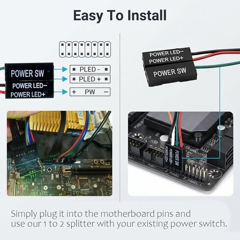 PC Power Button, PC External Power Switch Remote PC-Powers Switch in Kuwait