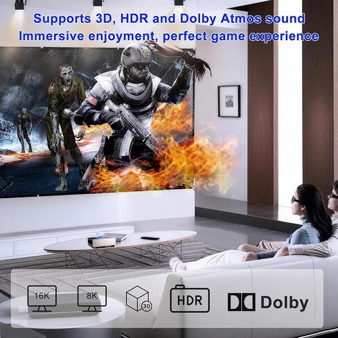 8K/16K Hdmi 2.1 Switcher 2 in 1 Out, Bidirectional Hdmi Splitter Support 4K@120HZ/240Hz 16K@30Hz/8K@60Hz DTS VRR HDR10+ Dolby, 48Gbps 2 Computers 1 Monitor Hdmi Switch for Switch PS5 Xbox Roku TV in Saudi Arabia