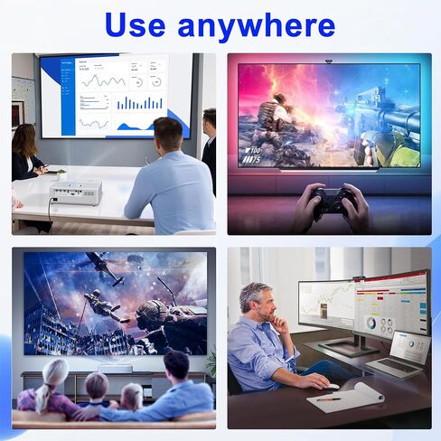 8K/16K Hdmi 2.1 Switcher 2 in 1 Out, Bidirectional Hdmi Splitter Support 4K@120HZ/240Hz 16K@30Hz/8K@60Hz DTS VRR HDR10+ Dolby, 48Gbps 2 Computers 1 Monitor Hdmi Switch for Switch PS5 Xbox Roku TV in Saudi Arabia