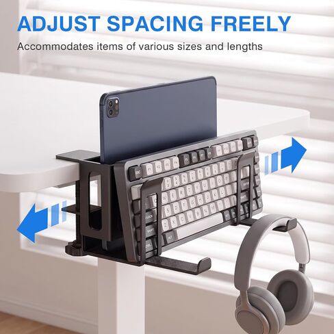 Laptop Stand Vertical, 2-Slot Under Desk Laptop Holder in Kuwait