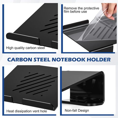 Acrylic Laptop Stand, Portable Ventilated Riser 11-17 Inch in Kuwait