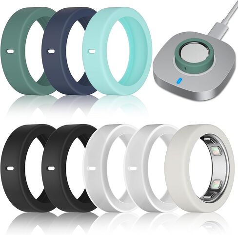 8 Pack Ultra-Thin Cover Compatible with Oura Ring Gen 5 in Saudi Arabia