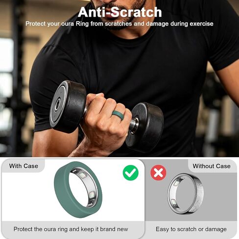 8 Pack Ultra-Thin Cover Compatible with Oura Ring Gen 5 in Saudi Arabia