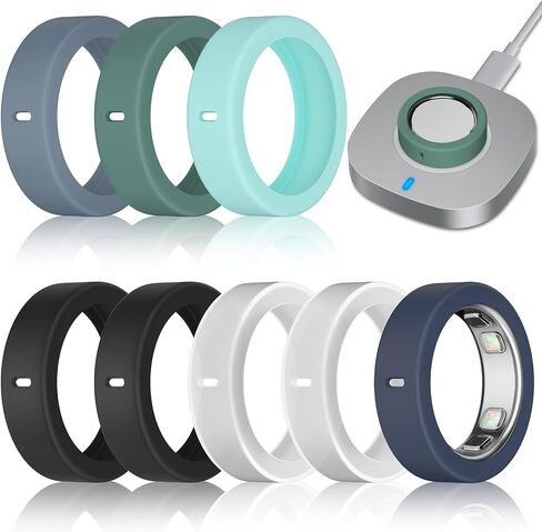8 Pack Ultra-Thin Cover Compatible with Oura Ring Gen 5 in Saudi Arabia