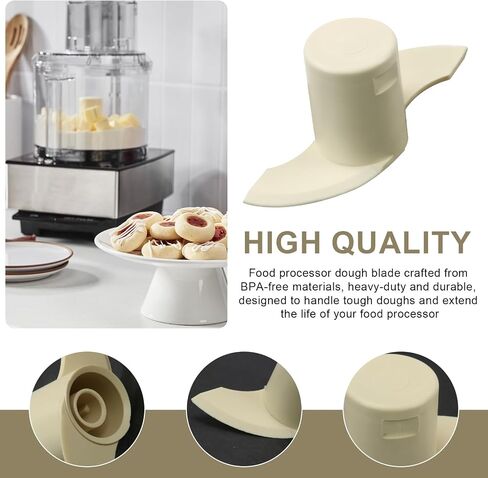 DLC-869TX-1 Fits for Cuisinart Food Processor Replacement Dough Blade, Fits Models DLC-8S, DFP-11, DLC-2011, DLC-3011, EV-11PC6, EV-11PC7, & EV-11PC8 et Food Processor -Designed to Handle Tough Doughs in Kuwait