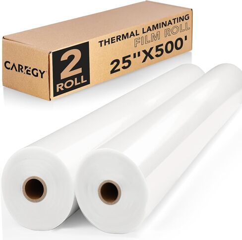 CAREGY Thermal Laminating Film Roll 2 Pack 1.5 Mil in Kuwait