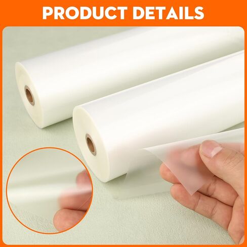 CAREGY Thermal Laminating Film Roll 2 Pack 1.5 Mil in Kuwait
