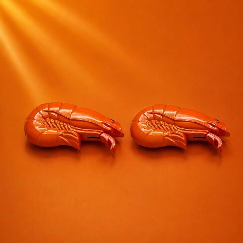2Pack Shrimp Shaped Torch Lighter, Red Novelty Butane,(Butane Free) in Kuwait