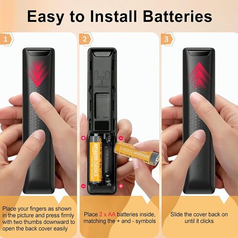 (Pack of 3) Universal Remote for Samsung TV Remote Control Replacement in Kuwait