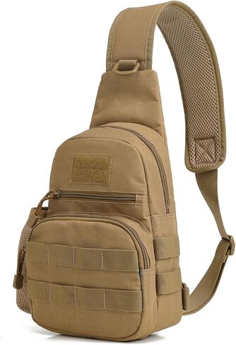 Sling Backpack for Men Women Tactical Crossbody Backpack Chest Bag Shoulder Daypack for Travel Hiking Cycling in Saudi Arabia