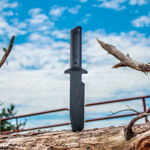 Cold Steel G.I. Tanto 7" Durable 1055 Carbon Steel Fixed Blade Tactical Outdoor Throwing Knife, 5" Handle w/ Polypropylene Scales, Integral Quillon Guard, Resistant Secure-Ex Sheath in Kuwait