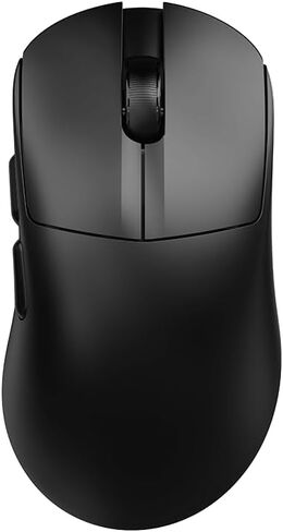 AJ179 V2 Wireless Gaming Mouse, Tri-Mode 2.4G/Bluetooth/Wired, 800mAh Battery Inside a 61g Ultra-Light Shell, 24000 DPI, 6 Programmable Buttons, Right-Handed Ergonomic, On-Board Memory – White in Kuwait