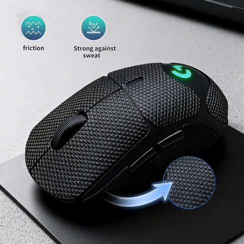 Mouse Grip Tape for Logitech G Pro X Superlight 2, 2-Pack Anti-Slip 0.1mm in Kuwait