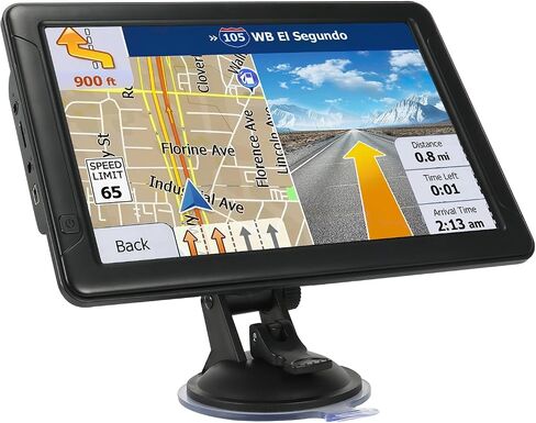 GPS Navigation for CarTruck RV ， Latest 2026 Map 9" Touch Screen Car GPS in Kuwait