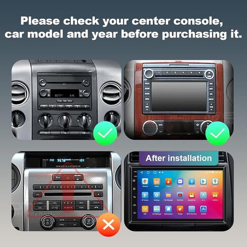 4+32G 8 Core Car Radio Stereo for Ford F150 2004-2008, F250 F350 2006-2014 in Kuwait