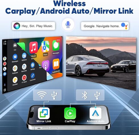 Upgraded Android 14 8 Core 4+64G Car Radio Stereo for Toyota RAV4 2013-2018 in Kuwait