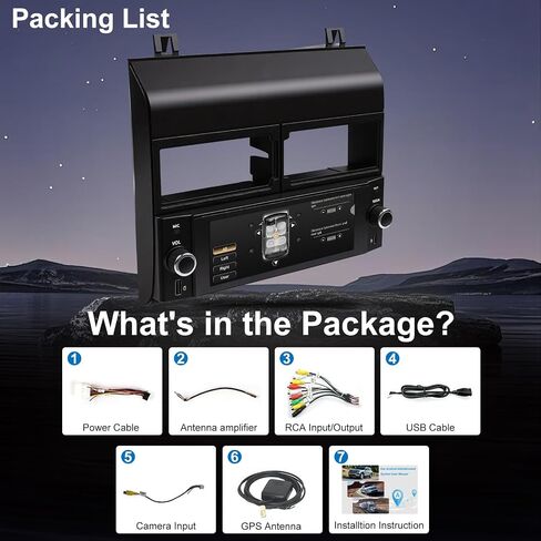 Car Radio for Chevroler GMC Selected Models 1988-1994,Bluetooth Carplay,FM Radio,Touch Screen Stereo in Saudi Arabia