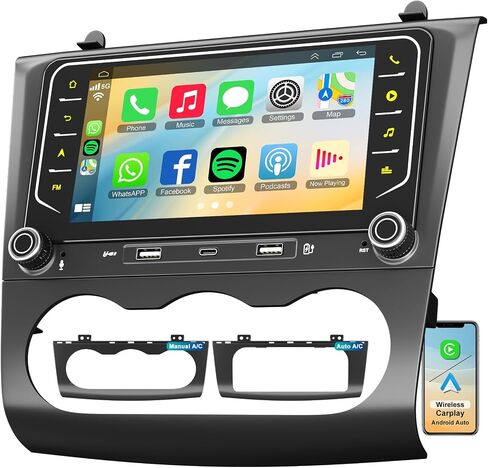 Car Radio for Nissan Altima 2008 2009 2010 2011 2012(Manual and Auto AC) in Kuwait