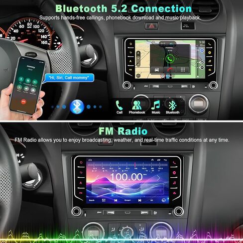 Car Radio for Nissan Altima 2008 2009 2010 2011 2012(Manual and Auto AC) in Kuwait