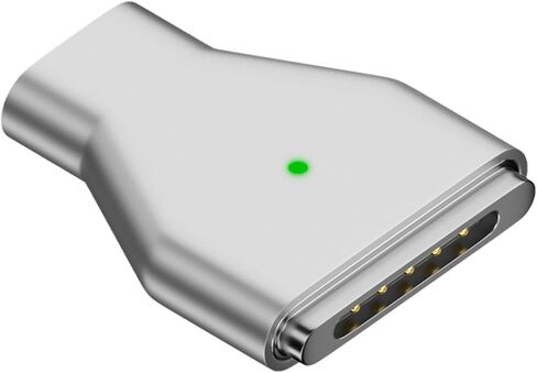 USB C to Magnetic Adapter, Type-C to Magnetic 3 T-Head PD 140W Power Fast Charging Converter Compatible with 2021-2023 MacBook Pro Air (Magnetic 3rd) in Kuwait
