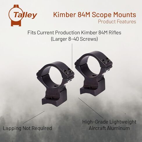 Talley Kimber 84M Scope Mounts (8-40 Screw) in Kuwait