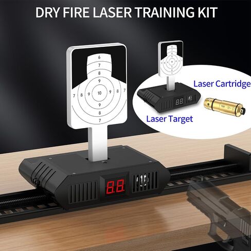 9mm Laser Training Cartridge & Portable Laser Trainer Target in Kuwait